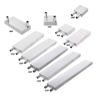 Brique de refroidissement à eau RDS Electronics, système de refroidissement liquide pour processeur PC et ordinateur portable, plusieurs sortes de modèles