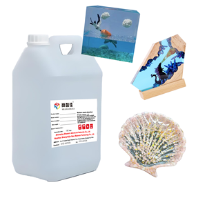 <span class=keywords><strong>Resin</strong></span> Perekat Epoksi Komponen Ganda Berkualitas Tinggi, Jernih, Rasio 3:1 untuk Meja Kayu River Table, Deep Pour & Casting - Product Image 6