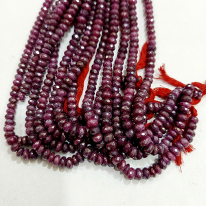 Perles de pierre de lune couleur grenat naturel, facettées en rondelle, revêtement AB, 9 mm, 7 pouces - Product Image 1