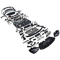 Kit carrosserie de haute qualité, capot, phares, pare-chocs, calandre, ailes 1:1 pour Mercedes Benz Classe C W205 15-21, mise à niveau vers W206 C63