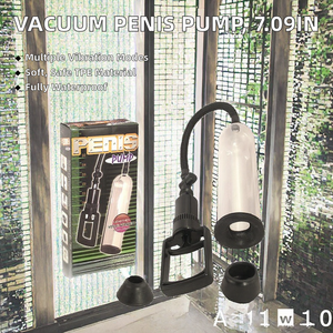 L X Pull Rod Type Sexualaid Vacuum Erection Device CE Adult OEM Penis Pump TPE Material 100% Waterproof Lexiangmaoyi - Product Image 2