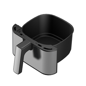 Freidora de Aire Inteligente Digital Touch de 4L de Acero Inoxidable, Freidora sin Aceite, Freidora de Aire Digital Touch de 4L de Acero Inoxidable - Product Image 2