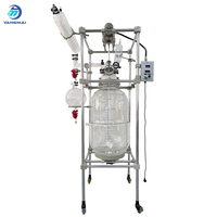 Marmite de Réaction Automatique à Double Enveloppe en Borosilicate Haute Performance Yangmai 100L avec Moteur pour l'Extraction Chimique et la Recherche en Laboratoire