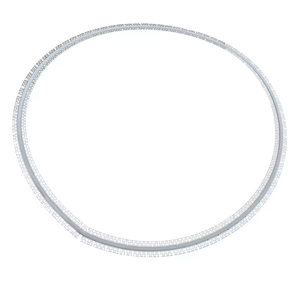 New linh hoạt uốn cong nhôm <span class=keywords><strong>Led</strong></span> kênh vách thạch cao <span class=keywords><strong>LED</strong></span> <span class=keywords><strong>Strip</strong></span> ánh sáng hồ sơ PC Bìa lõm <span class=keywords><strong>LED</strong></span> khuếch tán - Product Image 3