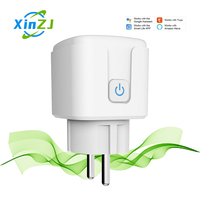XZJ UE Tuya Wifi pour la Domotique, Prise Intelligente Compatible Smartphone