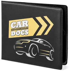 PVC Leather on Cover for Car Driving Documents Card Credit Holder Auto Driver License Bag Purse Wallet Case Protector