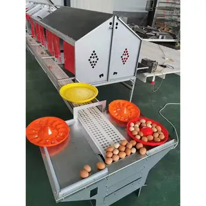 Caja de recolección de huevos para casa de pollos, nido para poner, usado