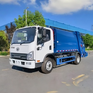 Camion compacteur de déchets FAW 4x2 à compression élevée, directement de l'usine, pour la collecte des déchets - Product Image 5