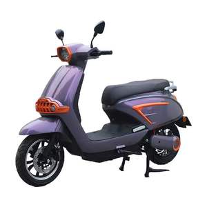 Most Popular ZHUOYANWEI ZYW-WSP2D Black Electric <strong>Moped</strong> CKD Price 72V 20/32Ah Long Endurance Electric Scooter Moto Motorcycle - Product Image 1