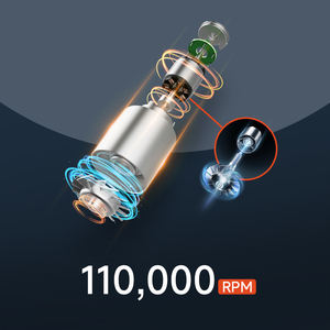 Secador de Pelo Iónico Profesional de Temperatura Constante HQ Mixed Proc 110000rpm, Secador de Pelo con Batería para Mujeres - Product Image 6