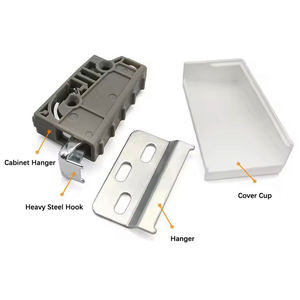 Raccords de connexion de meubles Support d'armoire réglable Étagère de fixation à <span class=keywords><strong>vis</strong></span> Supports Cintre d'armoire <span class=keywords><strong>invisible</strong></span> - Product Image 3