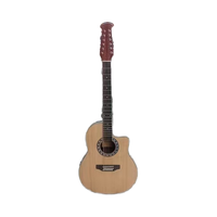 Guitare acoustique 12 cordes en acajou massif, table en épicéa massif de 41 pouces, bon marché, OEM, Chine