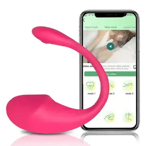 Draagbare App Afstandsbediening Gevormde Vagina Bal Kogel Vibrator Sex Speelgoed Slipje Vibrator Vibrator Voor Vrouwen