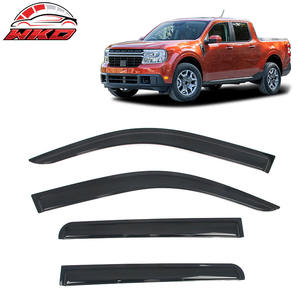 Pare-soleil et pare-pluie en acrylique pour Ford Maverick 22-26, visières de fenêtre fines, protection latérale des portières de voiture, 4 pièces - Product Image 1