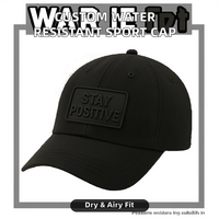 Gorra de Béisbol de 5 Paneles de Poliéster con Letra Bordada Personalizada, Transpirable, Resistente al Agua, de Dos Tonos, con Cierre a Presión, Estilo Deportivo