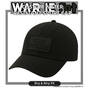 Gorra de Béisbol de 5 Paneles de Poliéster con Letra Bordada Personalizada, Transpirable, Resistente al Agua, de Dos Tonos, con Cierre a Presión, Estilo Deportivo - Product Image 2