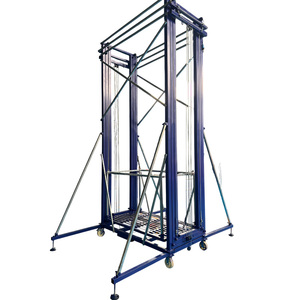 New Device-Portable Lift Platform Foldable <strong>Hoist</strong> Construction Equipment 2m-14m Steel 300kg Electric Scaffolding - Product Image 6