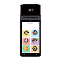 Impresora de Etiquetas Adhesivas Z92 de 58 mm, Portátil, 4G Wifi, Android, Lector de Tarjetas NFC, Sistema POS para Tiendas