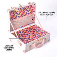Valise vintage pour souvenirs de bébé |   Coffret de rangement pour les souvenirs de croissance du nouveau-né |   Capsule temporelle précieuse