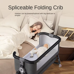 <span class=keywords><strong>Cuna</strong></span> Plegable de Lujo para Bebés Recién Nacidos con Malla Transpirable para Uso en Hospitales y Escuelas - Product Image 4