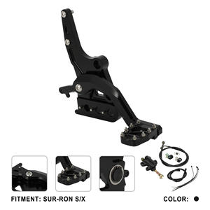 Convient aux motos électriques SURRON S/X, levier de frein à pied, frein à pied, kit de frein à pompe inférieure Light Bee ultra Bee Extreem Bee - Product Image 3