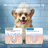 Pulvérisateur de mousse électrique pour le nettoyage des chiens, distributeur de shampoing pour chiens, machine à bulles mignonne en forme de panda pour le bain des animaux domestiques, pour chiens et chats