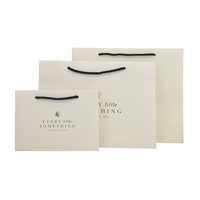Sacs d'emballage en papier laminé de luxe pour vêtement avec logo personnalisé Sacs à provisions cadeaux pour chaussures et vêtements robes