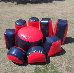 Conjunto de Búnkeres Inflables Personalizados para Paintball, Arena de Juego de Tiro al Aire Libre de PVC, Búnkeres Inflables Portátiles para Paintball y Tiro con Arco - Product Image 5