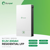 Kit Photovoltaïque Hybride Complet Sunpal Power 8Kw Système d'Énergie Solaire Domestique en Stock en Europe