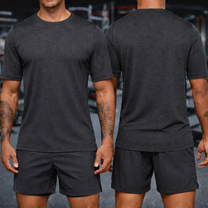 Camisetas de Compresión para Hombre con Logotipo OEM, Transpirables, de Secado Rápido, Estampadas, Camisetas Deportivas para Gimnasio, Marca Privada - Product Image 5