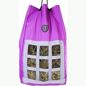 Free sample Large Capacity Tote <b>Bag</b> Eight Lattices Waterproof Horse <b>Hay</b> <b>Bag</b> Removable Strap Fancy Stitching Goat Sheep Feeding - Product Image 3