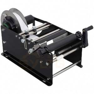 Máquina Dispensadora Manual de Etiquetas para Botellas Redondas, Máquina de Empaquetado, Etiquetadora de Pegamento para Latas de Cerveza y Botellas de Vino - Product Image 4