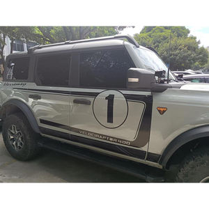 Pegatina de decoración para el cuerpo del coche, pegatinas de logotipo personalizado, modificación negra, impresión personalizada para Ford <span class=keywords><strong>bronco</strong></span> 2021 2022 2023 - Product Image 6