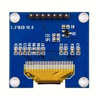 Módulo LCD OLED SPI Azul de 1.3 Pulgadas de Fábrica + CSpin de 7 Pines (con GND VCC)