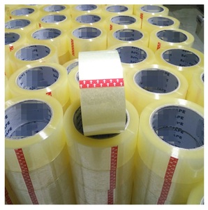 <span class=keywords><strong>OPP</strong></span> băng cuộn Duct Băng tùy chỉnh carton vận chuyển niêm phong Bopp đóng gói Băng 48 Mét x 100m - Product Image 4