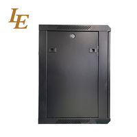 12u 19 "Armoire de serveur murale en rack réseau avec bande de porte 600*450mm 600*600mm 600*800mm Stock pour centre de données