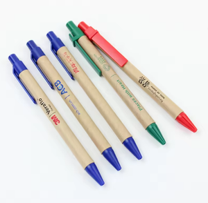 Custom Paper <b>Pen</b> Personalized Ballpoint <b>Pens</b> for Business Eco Friendly Paper <b>Pens</b> - Product Image 2