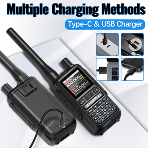 Radio Bidireccional BAOFENG UV-5R Mini Walkie Talkie Multibanda con Programación Bluetooth, Frecuencia Inalámbrica de 999 Canales, AM FM, Largo Alcance - Product Image 5