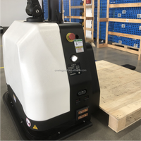 Chariot élévateur intelligent sans conducteur 1500 kg, navigation laser SLAM par code QR, transpalette automatique pour l'automatisation des entrepôts