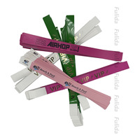 Bracelets d'identification en vinyle PVC personnalisés, imprimés numériquement, imperméables, 3/4 pouce, design antique, pour promotion