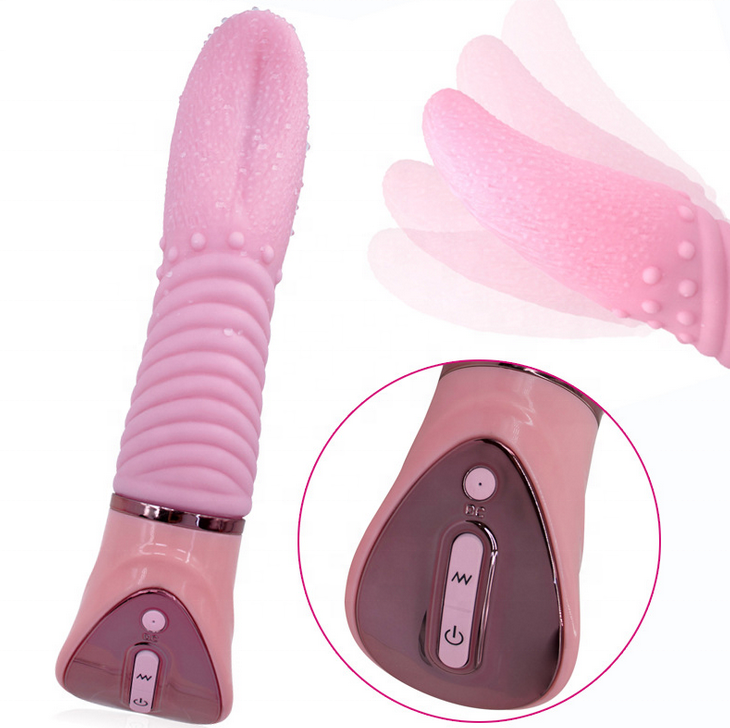 Power magic lengua vibrador, impermeable USB recargable 10 velocidades crazy Laming Lengua en forma de juguete sexual vibrador Orgam machine