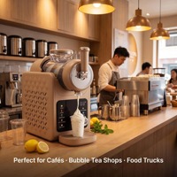 Máquina de helado suave One Touch para mostrador, sin preparación de hielo, multifuncional, para hacer granizados en casa, con certificación CE CB