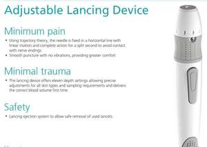 Dispositif autopiqueur de haute qualité le plus vendu avec lancette de sang jetable - Product Image 3