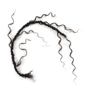 Extensions de cheveux naturels 100% humains, tresses de 16 pouces (0,6 cm), prix d'usine, locs tressés faits à la main, styles bohèmes - Product Image 4