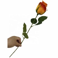 Roses artificielles réalistes en PU pour mariage, centre de table, arrangement floral, décoration, vente en gros directe d'usine