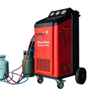 LAUNCH VALUE 500 PLUS 220V Refrigerant Recovery Machine Auto a/c Refrigerant Filling Machine Recovery Recycling