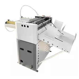 Uving QYH660 Machine automatique à grande vitesse de rainurage et de perforation Machine de découpe d'étiquettes autocollantes à moitié découpées