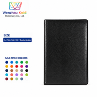 Agenda professionnel en cuir PU A5, couverture rigide, journal, logo personnalisé, promotionnel, entreprise, bureau, vente en gros, carnet