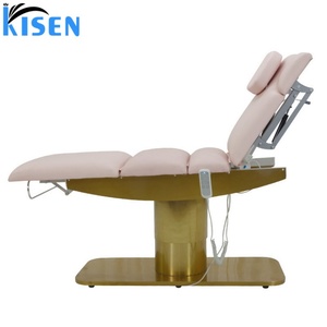 Kisen Beautiful pink Electric Spa Spa Beauty Treatment Chair <b>Bed</b> Massage Salon Waxing <b>Lash</b> <b>Bed</b> 3 Motors - Product Image 3