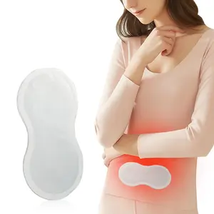 Novo design período dor alívio remendos ar ativado menstrual aquecimento remendos 12 horas menstrual cãibra alívio patch